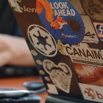 Ordenador de un entusiasta de Git